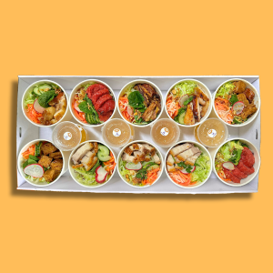 Mini Bowls vermicelli catering box Melbourne CBD