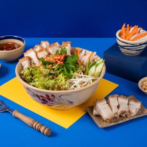 Crispy Pork Vermicelli Noodle
